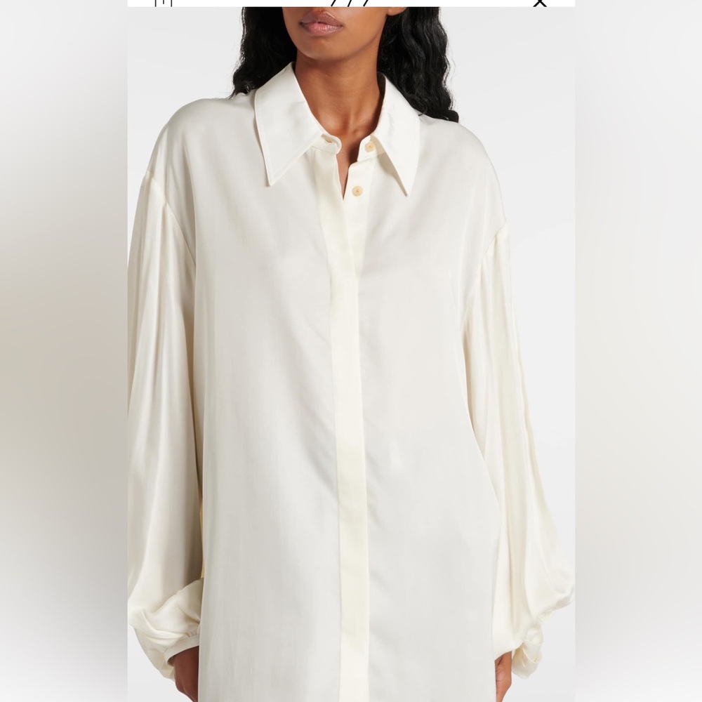 KHAITE Cream Blouse